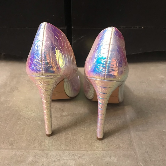 Miss Lola Iridescent heels - Picture 3 of 4